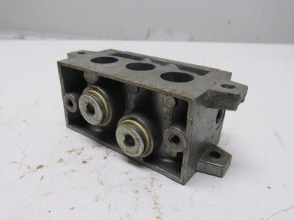 Norgren VDMA 2434501 ISO #2 Valve Sub Block Plate Lot Of 4