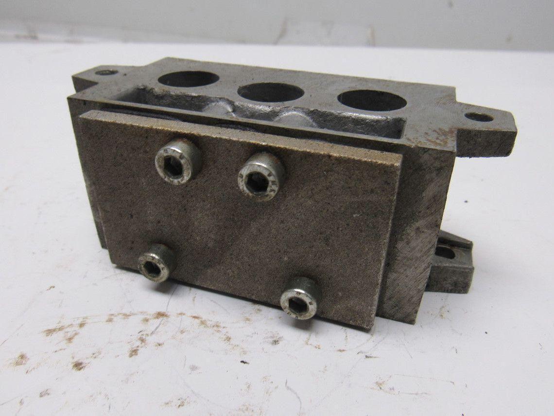 Norgren VDMA 2434501 ISO #2 Valve Sub Block Plate Lot Of 4