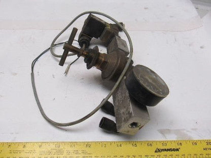 Burkert 00501940 Pneumatic Flow Control Solenoid Valve Assembly 24VDC Coil