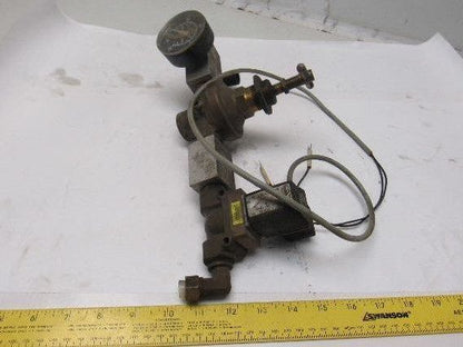 Burkert 00501940 Pneumatic Flow Control Solenoid Valve Assembly 24VDC Coil