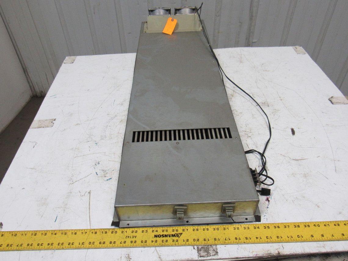 HUC 3T2A 47-1/2" x 13-1/2" x 3" Electrical Enclosure Cooling Unit 110V