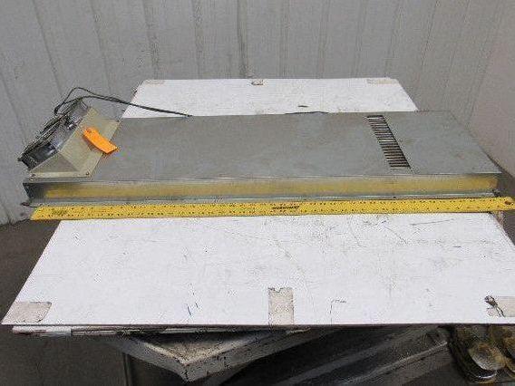 HUC 3T2A 47-1/2" x 13-1/2" x 3" Electrical Enclosure Cooling Unit 110V