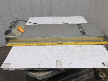 HUC 3T2A 47-1/2" x 13-1/2" x 3" Electrical Enclosure Cooling Unit 110V
