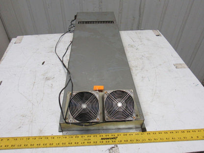 HUC 3T2A 47-1/2" x 13-1/2" x 3" Electrical Enclosure Cooling Unit 110V