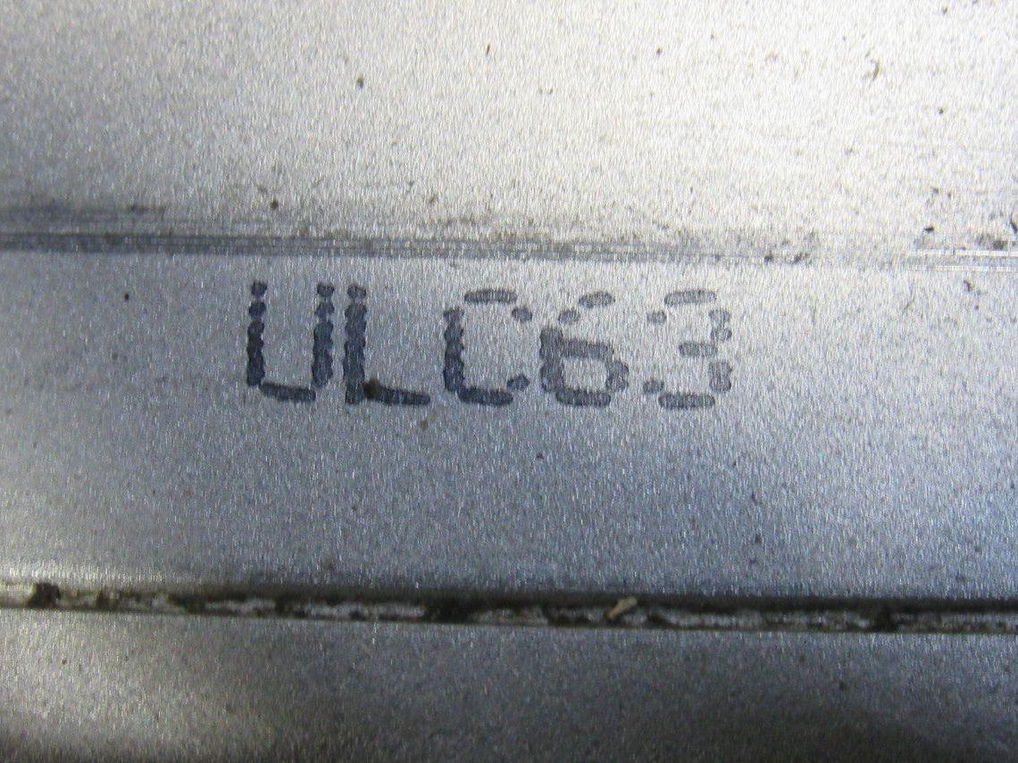 Rollon ULC63 50mm Rail Linear Bearing Slider Type W/ Truck Attachment 55" Long