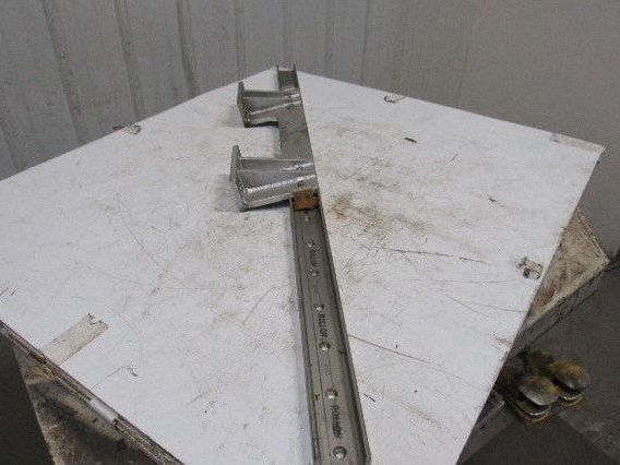 Rollon ULC63 50mm Rail Linear Bearing Slider Type W/ Truck Attachment 55" Long