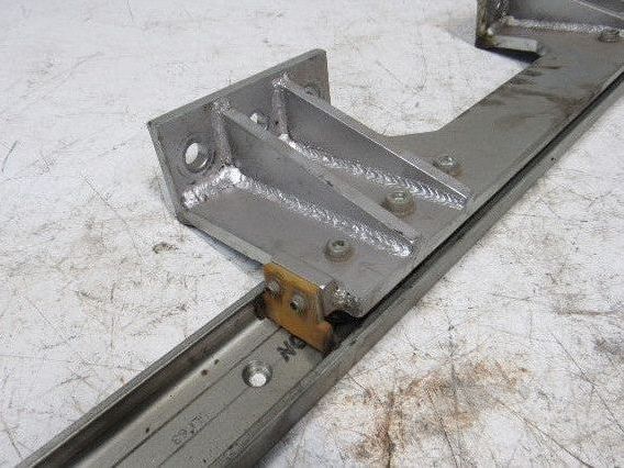 Rollon ULC63 50mm Rail Linear Bearing Slider Type W/ Truck Attachment 55" Long