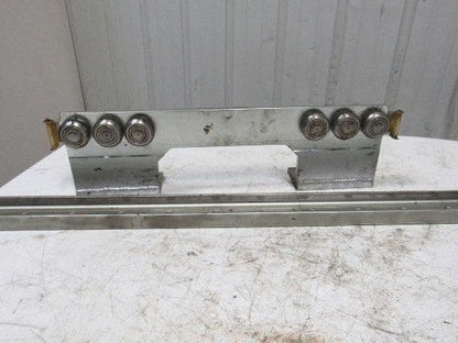 Rollon ULC63 50mm Rail Linear Bearing Slider Type W/ Truck Attachment 55" Long