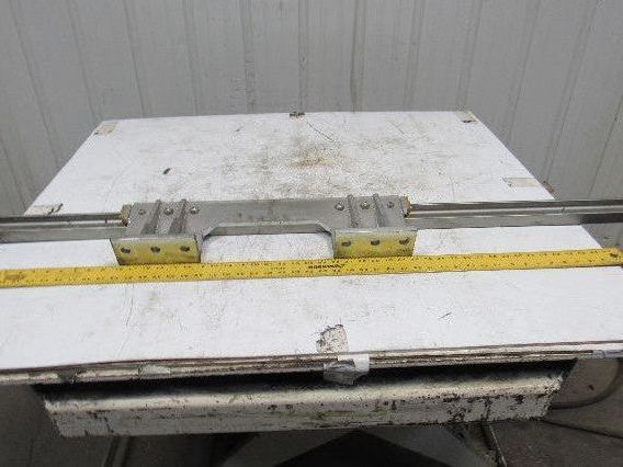 Rollon ULC63 50mm Rail Linear Bearing Slider Type W/ Truck Attachment 55" Long