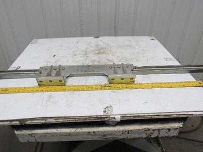Rollon ULC63 50mm Rail Linear Bearing Slider Type W/ Truck Attachment 55" Long