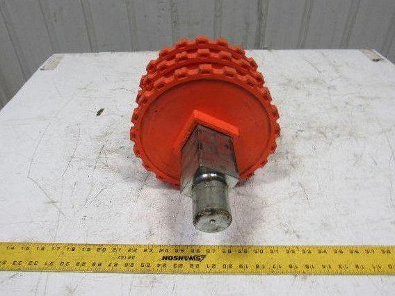 Rexnord N4700-21T 10" OD x 2.5" Sq. Bore Conveyor Chain Sprocket 2" Shaft 21"OAL