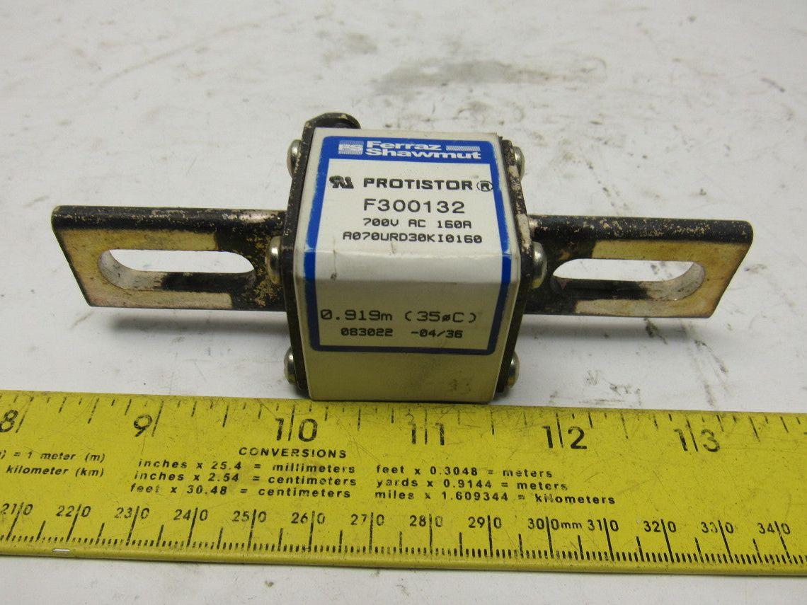 Ferraz F300132 Protistor 700VAC 160A Semiconductor Fuse
