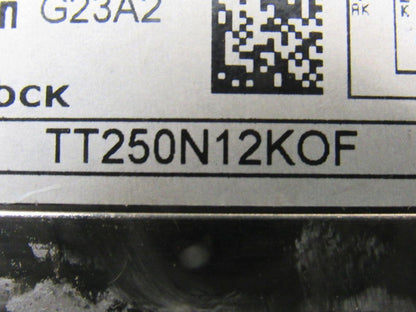 Infineon TT250N12KOF Phase Control Thyristor 1200-1800V 250A