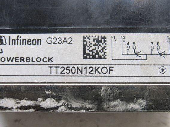 Infineon TT250N12KOF Phase Control Thyristor 1200-1800V 250A