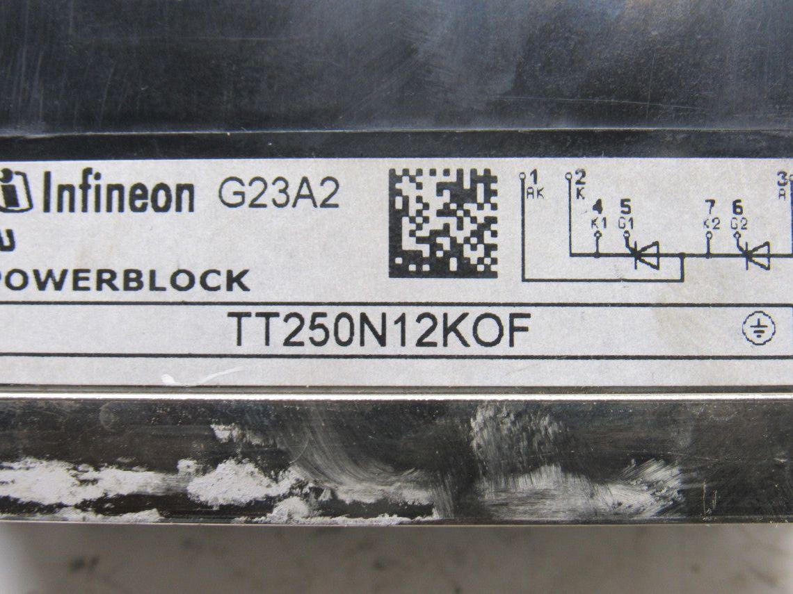 Infineon TT250N12KOF Phase Control Thyristor 1200-1800V 250A