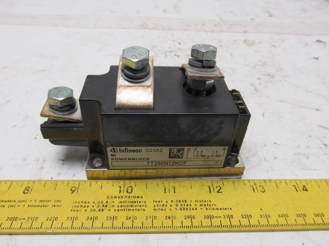 Infineon TT250N12KOF Phase Control Thyristor 1200-1800V 250A