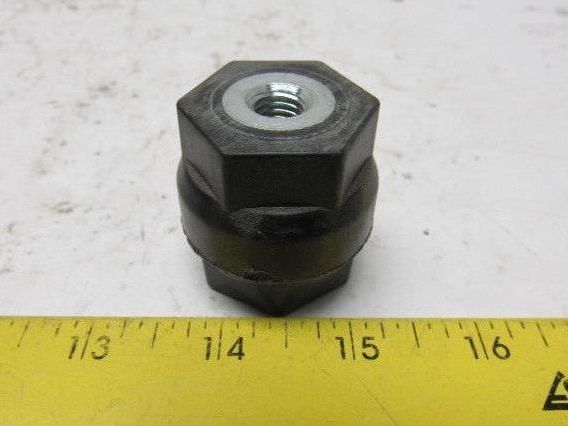 Black Glastic Style Composite Electrical Stand Off Isolator Insulator Lot Of 5
