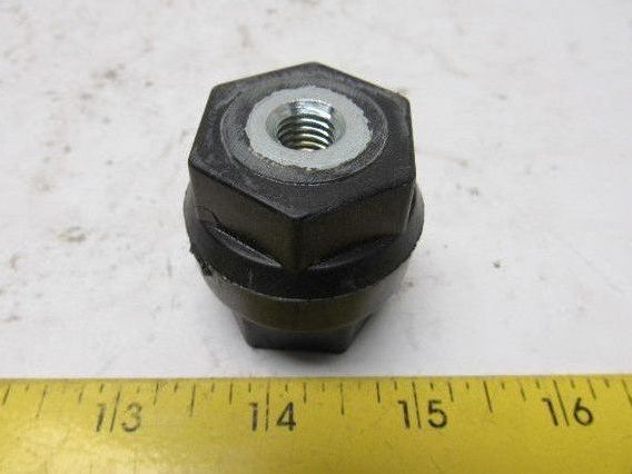Black Glastic Style Composite Electrical Stand Off Isolator Insulator Lot Of 5