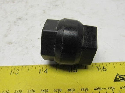 Black Glastic Style Composite Electrical Stand Off Isolator Insulator Lot Of 5