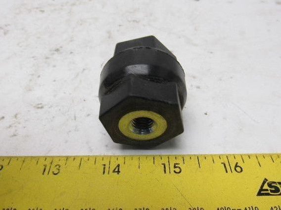 Black Glastic Style Composite Electrical Stand Off Isolator Insulator Lot Of 5