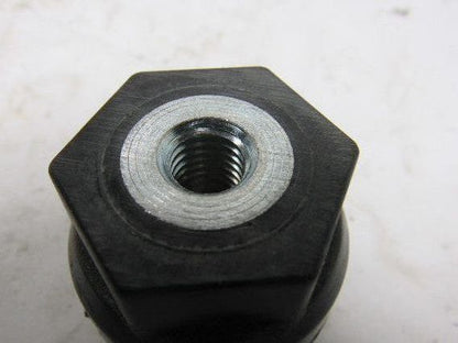 Black Glastic Style Composite Electrical Stand Off Isolator Insulator Lot Of 5