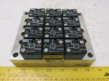Rexroth Crouzet 81521501 Pneumatic Logic Component And Element Manifold Assembly