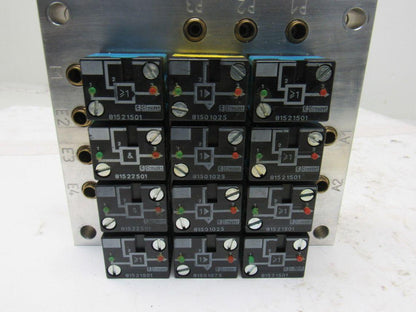 Rexroth Crouzet 81521501 Pneumatic Logic Component And Element Manifold Assembly