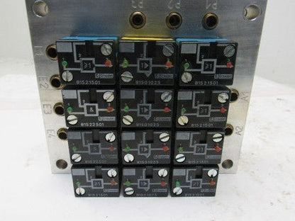 Rexroth Crouzet 81521501 Pneumatic Logic Component And Element Manifold Assembly