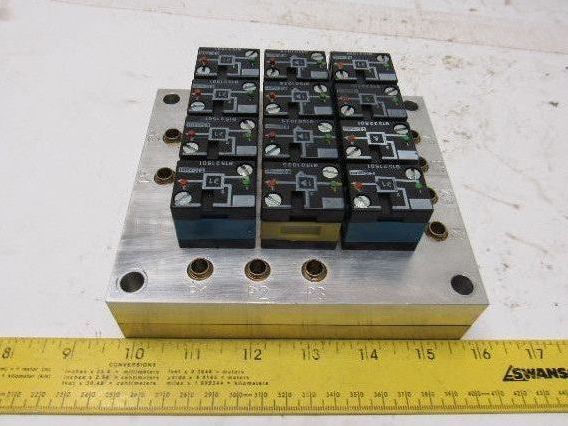 Rexroth Crouzet 81521501 Pneumatic Logic Component And Element Manifold Assembly