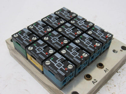 Rexroth Crouzet 81501025 Pneumatic Logic Component And Element Manifold Assembly