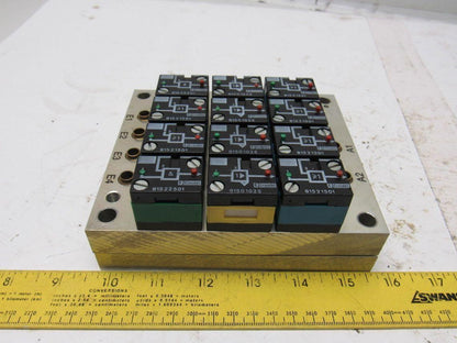 Rexroth Crouzet 81501025 Pneumatic Logic Component And Element Manifold Assembly