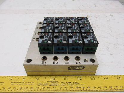 Rexroth Crouzet 81521501 Pneumatic Logic Component And Element Manifold Assembly