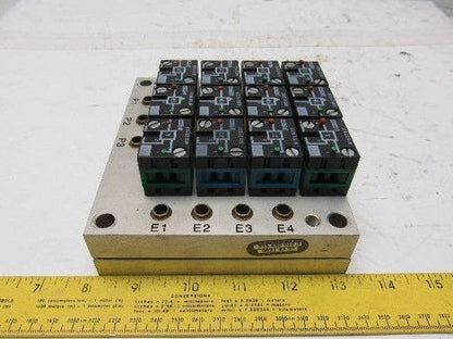 Rexroth Crouzet 81521501 Pneumatic Logic Component And Element Manifold Assembly