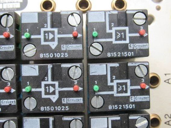 Rexroth Crouzet  81521501 Pneumatic Logic Component Element Manifold Assembly