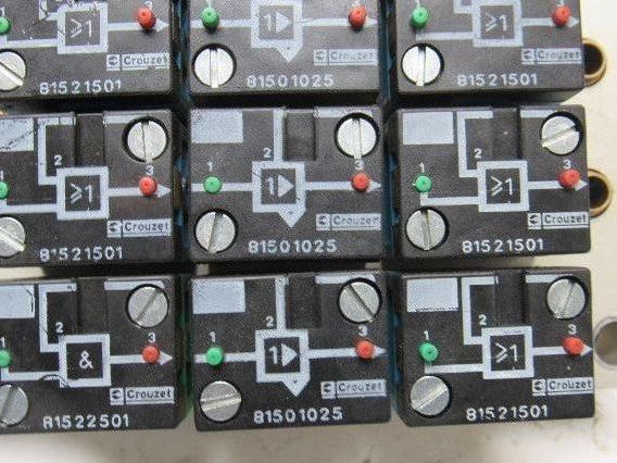 Rexroth Crouzet  81521501 Pneumatic Logic Component Element Manifold Assembly