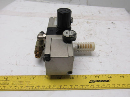 SMC EVBA1110 1-10 Bar Input 20 Bar Output Pressure Booster Regulator