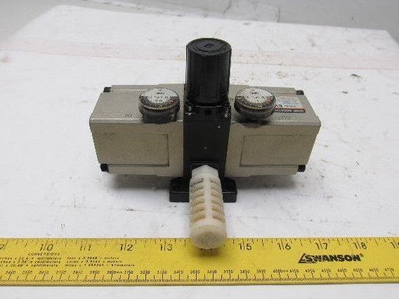 SMC EVBA1110 1-10 Bar Input 20 Bar Output Pressure Booster Regulator