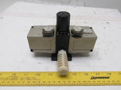 SMC EVBA1110 1-10 Bar Input 20 Bar Output Pressure Booster Regulator
