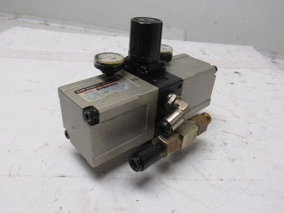 SMC EVBA1110 1-10 Bar Input 20 Bar Output Pressure Booster Regulator