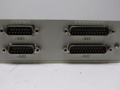 Siemens 6SN1118-0DM23-0AA0 Ver. D Simodrive Servo Amplifier Axis Module  Card