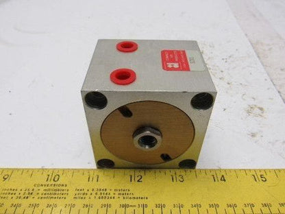 Compact Air Products S2X1 2-1/2" Square Bore Air Cylinder 1" Stroke
