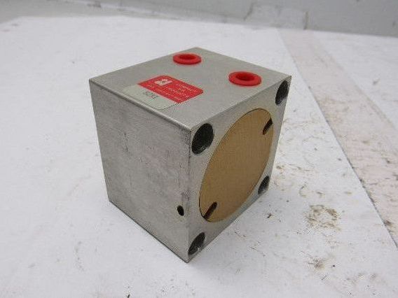 Compact Air Products S2X1 2-1/2" Square Bore Air Cylinder 1" Stroke