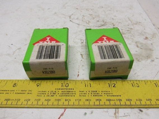 INA KBZ08 1/2" ID Linear Ball Bushing Bearing Lot Of 2