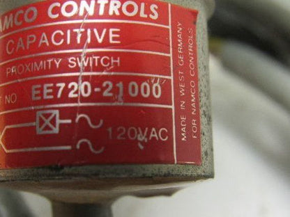 Namco EE720-21000 120VAC Capacitive Proximity Switch