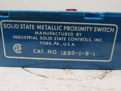 ISSC 1220-1-B-1 120V 50/60Hz 6A Solid State Proximity Switch
