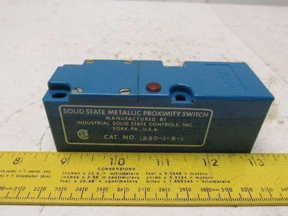ISSC 1220-1-B-1 120V 50/60Hz 6A Solid State Proximity Switch