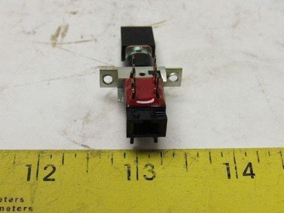 Centralab PBS-2M 2PDT Momentary Contact 1A-28 VDC .45A-115V Push Button Lot/6