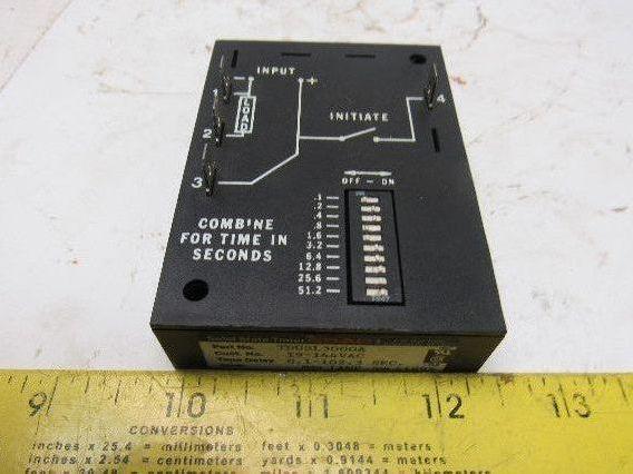 SSAC TDUSL3000A 19-144VAC 0.1-102.3 Second Solid State Timer