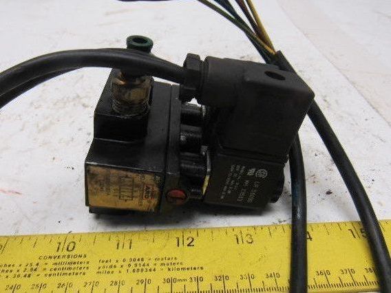 Aro A212SS-120-A 4/2Way Solenoid Operated Air Valve Assembly 120V Coil