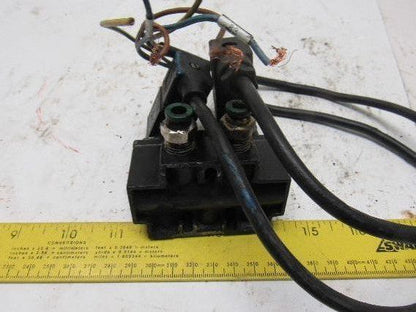 Aro A212SS-120-A 4/2Way Solenoid Operated Air Valve Assembly 120V Coil
